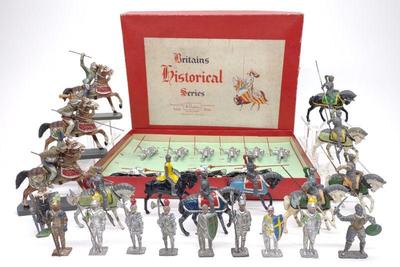 Lead & Composite Knights (Britains & Elastolin)
