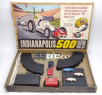 Penn Line AJ Foyt Indy 500 Racing Slot Car Set