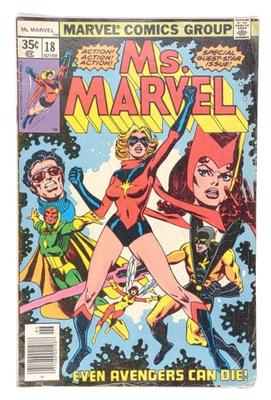Ms. Marvel #18 Marvel Comic Book