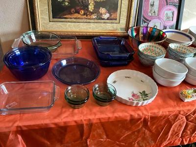 Baking glassware