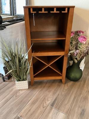 Wooden wine cabinet-17x36x19