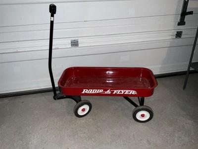 Radio Flyer metal wagon