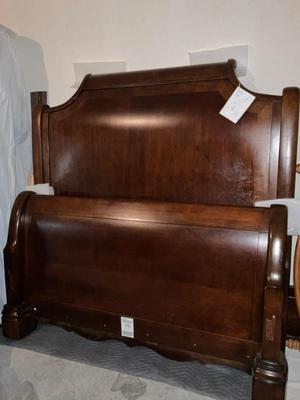 Sale Photo Thumbnail #34: Ashley queen size sleigh bed- with mattress 