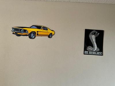 Ford metal decor