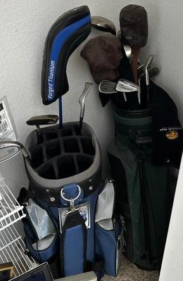 Golf Clubs and Bags