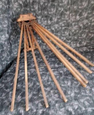 Antique wooden drying rack