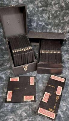 Paine s duplicate whist bridge card trays