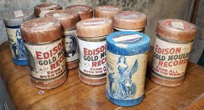 Edison moulded records