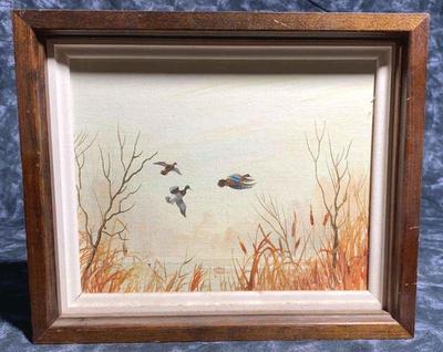 Original loran percy visitors” painting