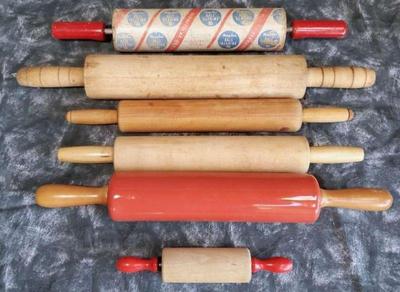 Vintage rolling pin collection
