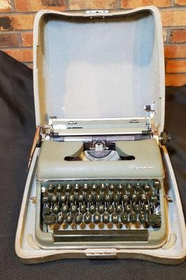 Vintage manual typewriter