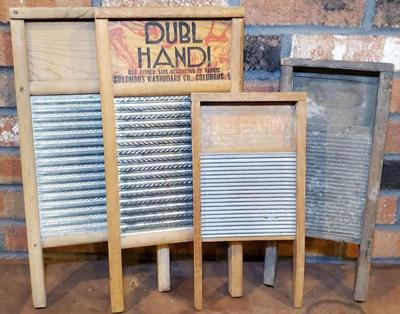 Antique wash boards