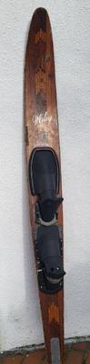 Wiley vintage slalom ski