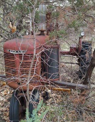 Rustic farmall