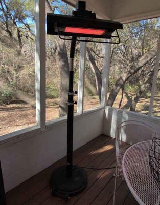 Electric patio heater