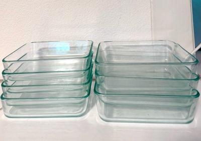 Lot pyrex glass dishes