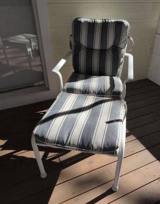Swivel chair ottoman