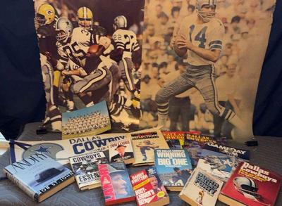 Vintage dallas cowboys books, posters & more