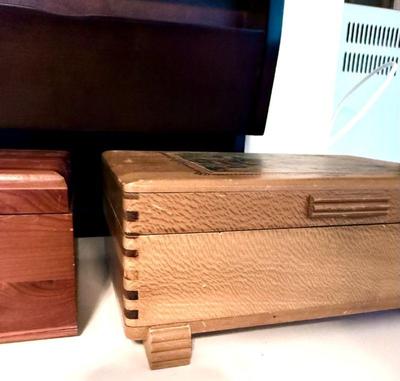 Key cabinet and decorative boxes