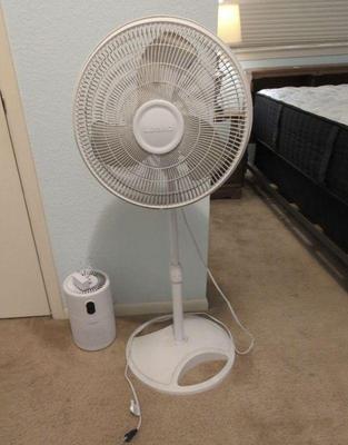 Fan air purifier