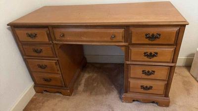 Vintage wooden desk