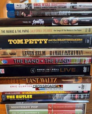 Rock pop dvds