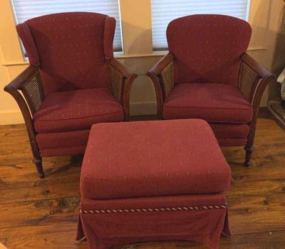 Chairs ottoman