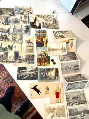 Vintage mexico postcards