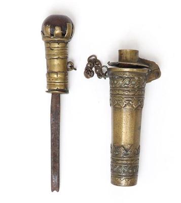 Lot 268 antique betel nut mortar indonesian