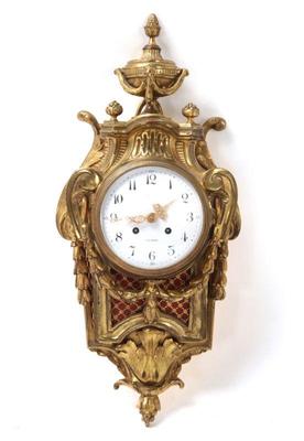 Lot 235 french louis xvi ormolu cartel wall clock