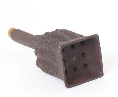 Lot 121 chinese ming dynasty 8 barrel hand cannon 17th c.
