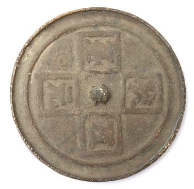 Lot 347 chinese bronze mirror qing dynasty 1644 1911