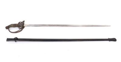 Lot 24 imperial prussian sword wscabbard m1889