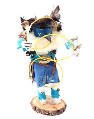 Lot 359 vintage hoop dancer kachina doll