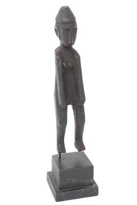Lot 248 wood carved figure of a deity