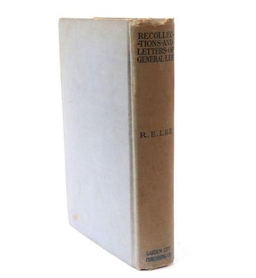 Lot 201 recollections and letter of general lee' book 1904
