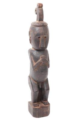 Lot 246 wonderful wood carved indonesian ancestor figure