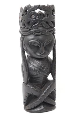Lot 244 wood carved sarawak malenan sickness rite figure