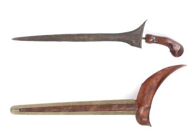 Lot 45 indonesian kris dagger with scabbard