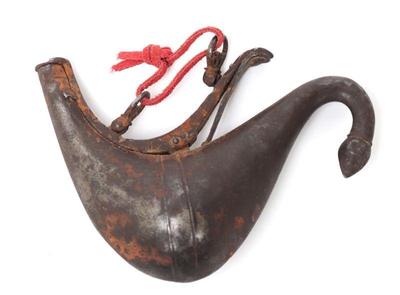 Lot 119 islamic priming flask 18th century