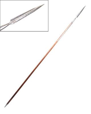 Lot 38 european spear polearm ex higgins museum collection