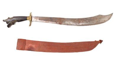 Lot 83 enormous negrito simitar bolo sword circa 1960 70s