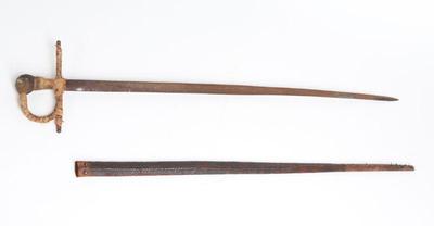 Lot 35 spanish bull fighting sword 17th 18th century