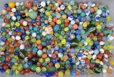 100 s of marbles