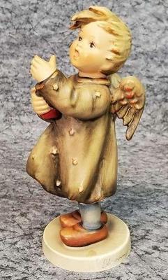 Hummel 1948 candle holder boy angel