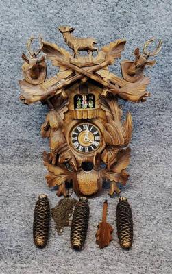 German black forest musical cuckoo clock