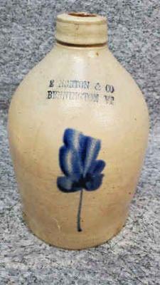 E norton & co stoneware pottery jug