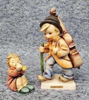 Hummel little cellist goebel girl with trumpet