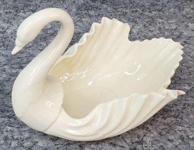 Lenox swan bowl candy dish