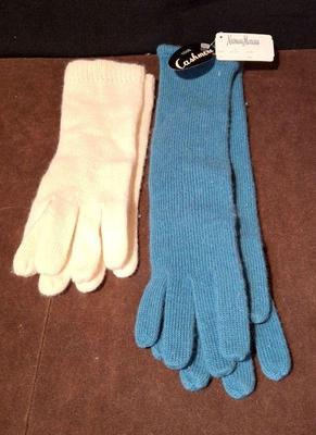 Neiman Marcus Cashmere Gloves * Nordstrom Casmere Gloves
